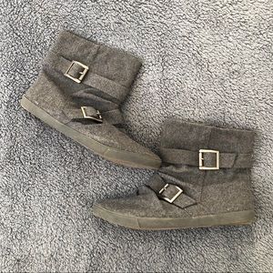 Blowfish Wool Ankle Boots